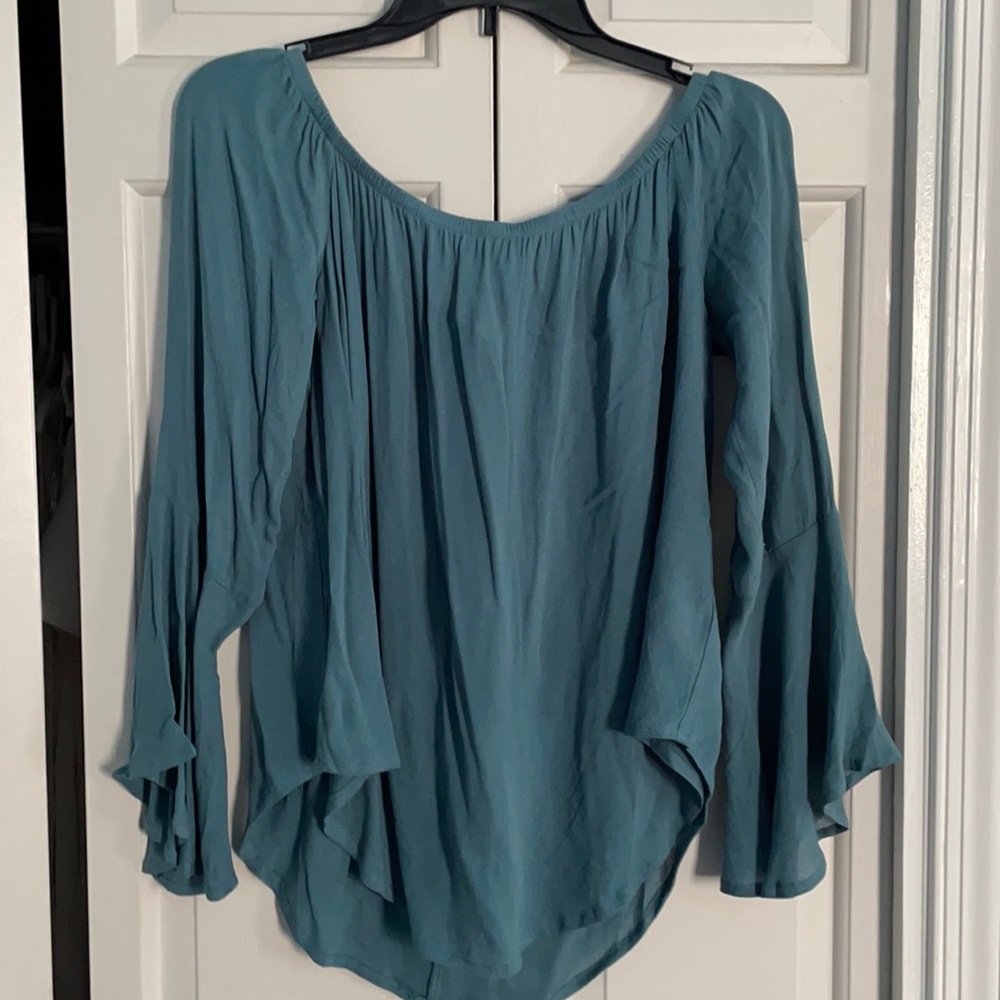 women’s off-the-shoulder blouse